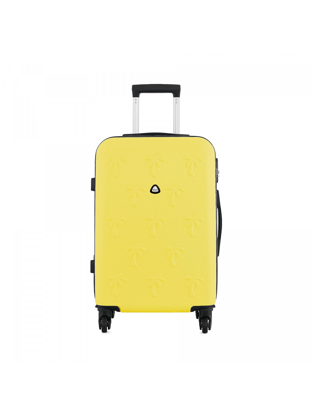 Velký kufr Semi Line T5629-6 Žlutá